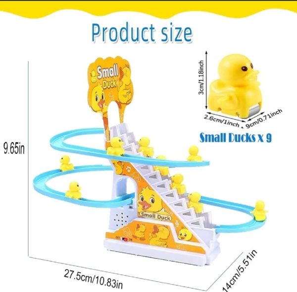 Duck Slide Toy Set Automatic Race Track