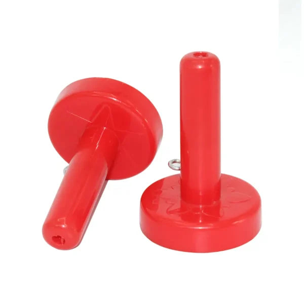 Pack Of 2 Shami Kabab Makers – High-quality Plastic Saancha For Shami Kabab & Tikki – Multicolor With White Inner