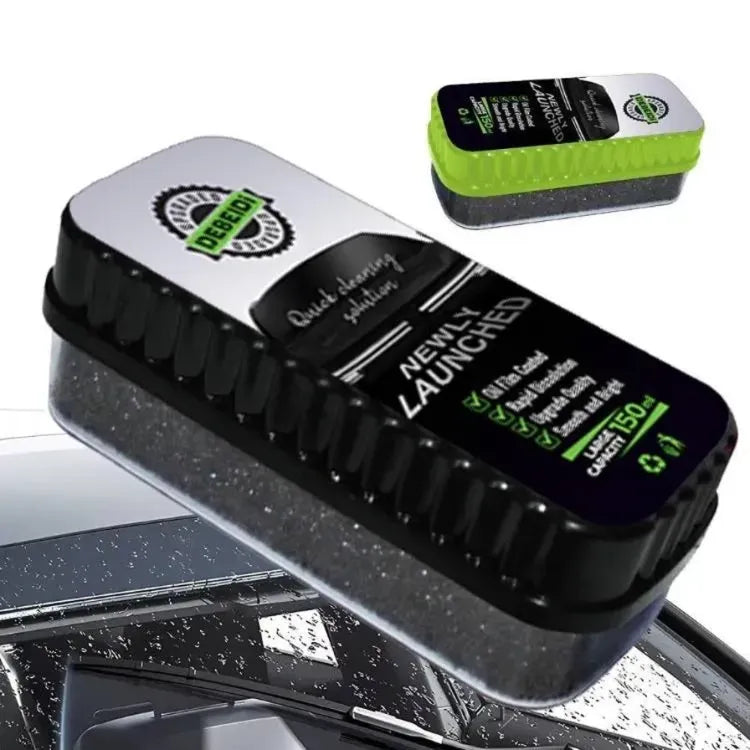 Oil Film Brush Glass Cleaning Board – Car Windshield Oil Film & Stain Remover 2.0, Quick Cleaning Solution