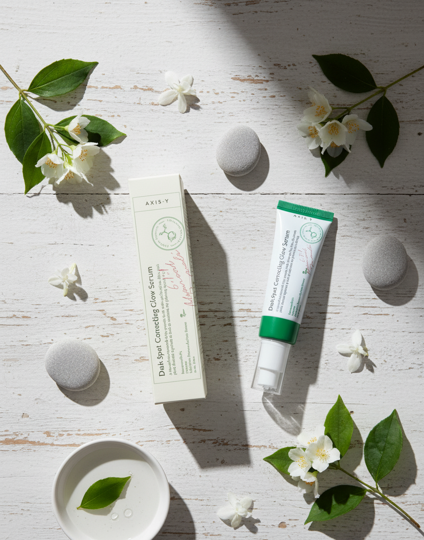 AXIS-Y Dark Spot Correcting Glow Serum – Niacinamide Brightening Treatment for Fading Hyperpigmentation, Hydrating & Evening Skin Tone