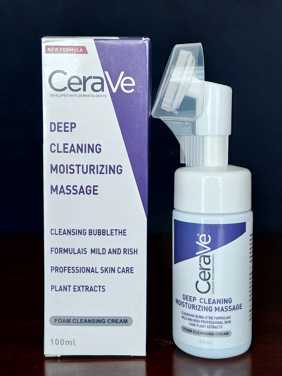 CeraVe Deep Cleaning Moisturizing Massage Foam Cleansing Cream – Mild Hydrating Cleanser for Radiant, Fresh & Comfortably Soft Skin Rs 1,272