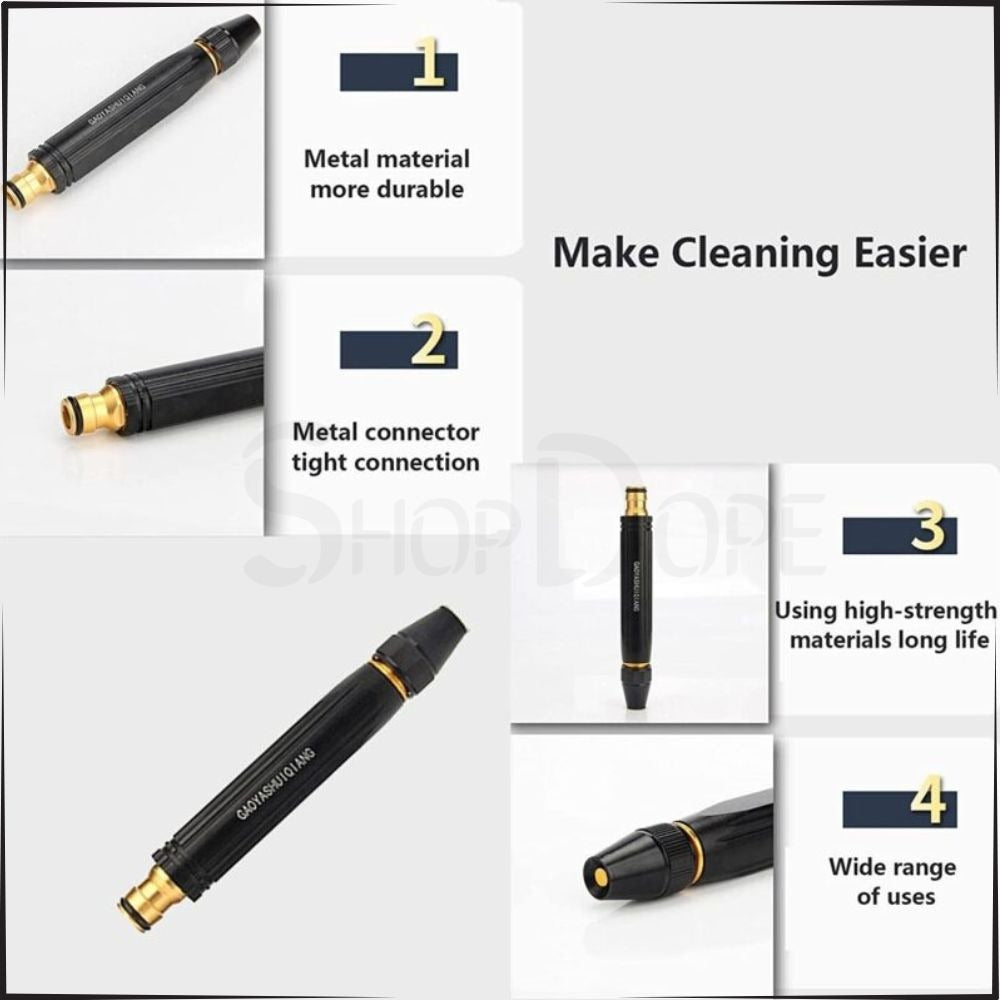 High-Pressure Brass Adjustable Water Spray Nozzle