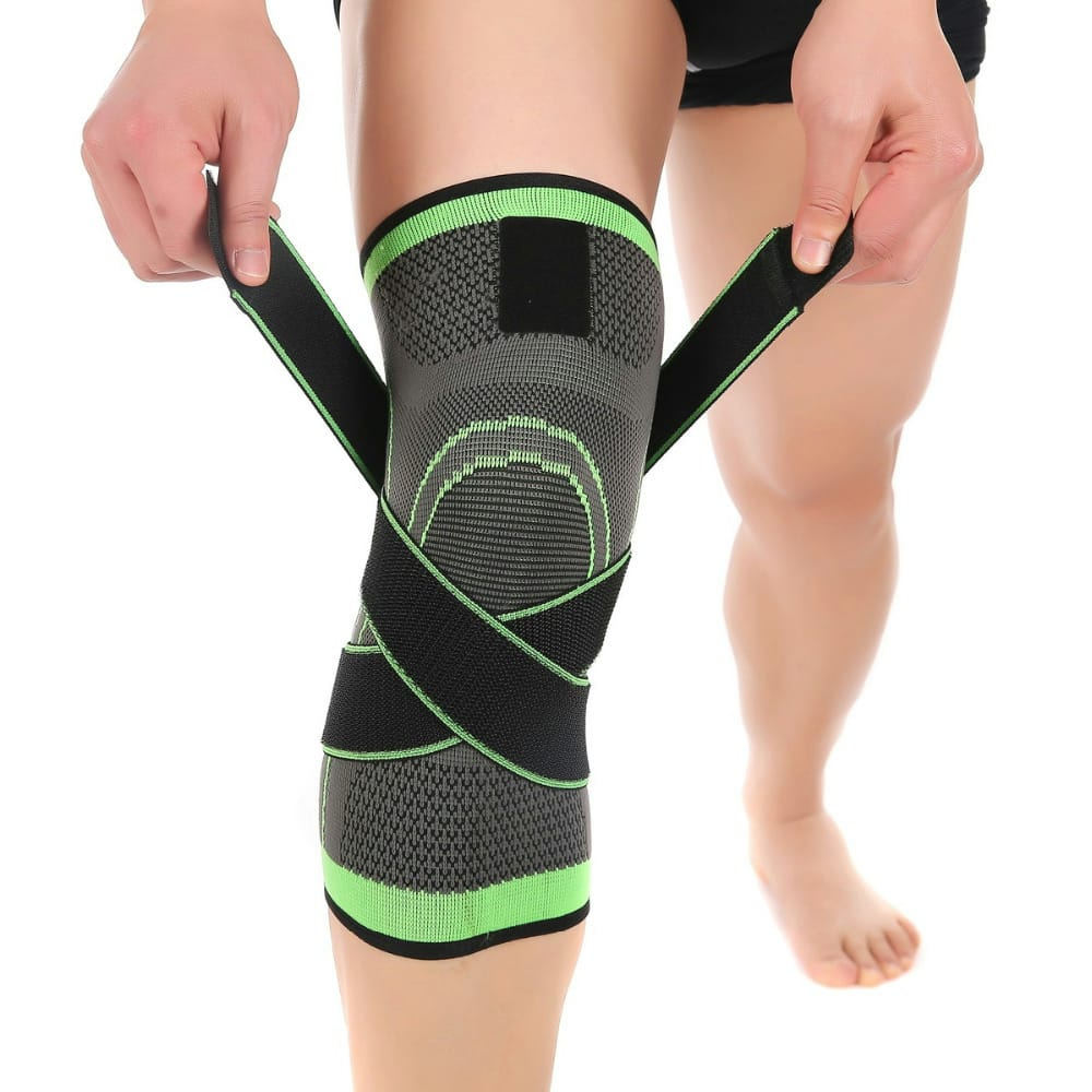 3D Weaving Knee Support Band | Adjustable Compression Brace for Men & Women | Pressure Relief, Injury Protection & Joint Stability (1Pc)
