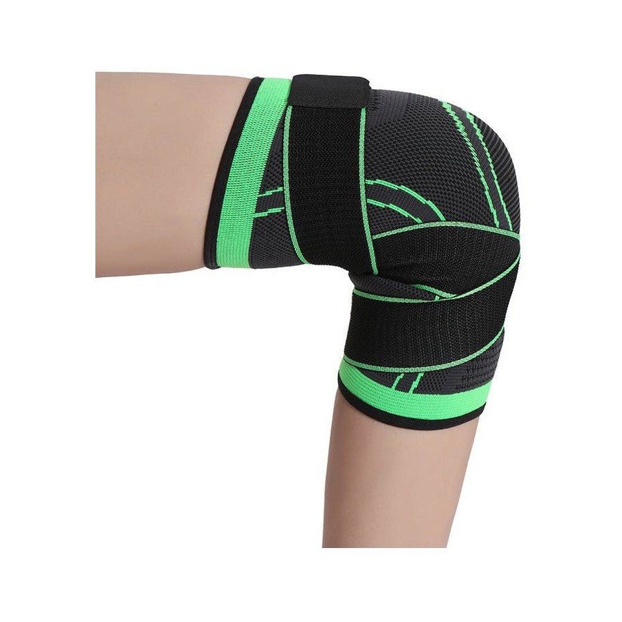 3D Weaving Knee Support Band | Adjustable Compression Brace for Men & Women | Pressure Relief, Injury Protection & Joint Stability (1Pc)