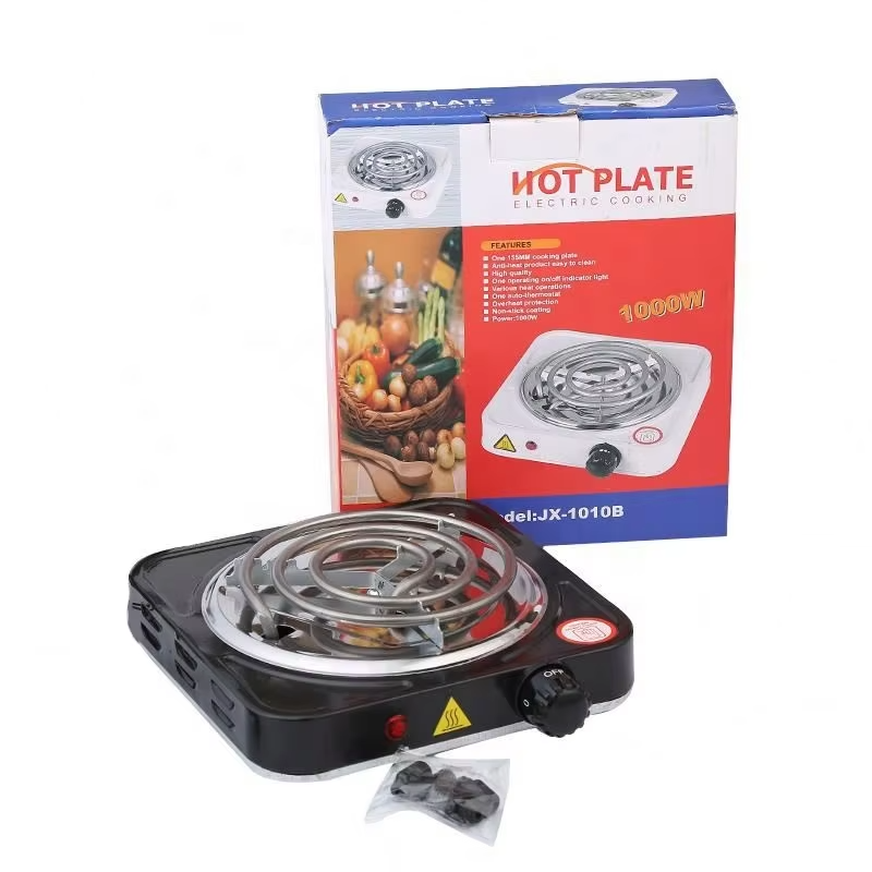 Electric Stove for cooking, Hot Plate heat up in just 2 mins, Easy to clean, (random color )