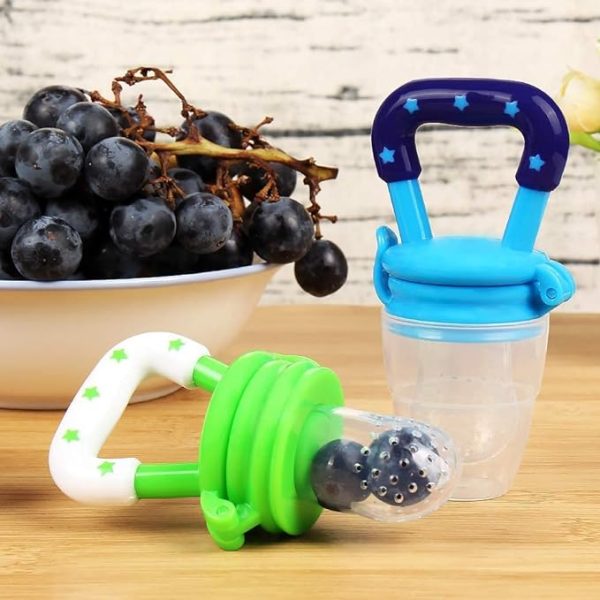 Baby Solid Baby Fruit Pacifier Nepel Fresh Fruit Feeder Infant Teething Toy Nibbler Teether Pacifier Safe Silicone Pacifier