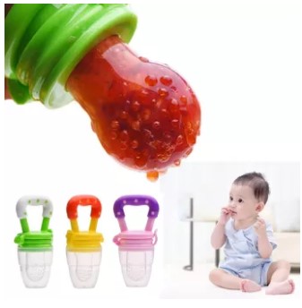 Baby Solid Baby Fruit Pacifier Nepel Fresh Fruit Feeder Infant Teething Toy Nibbler Teether Pacifier Safe Silicone Pacifier