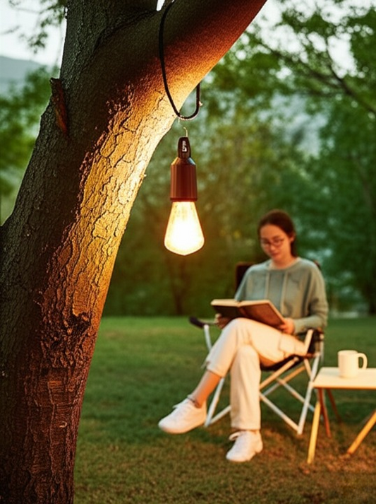 Rechargeable Portable LED Camping Hanging Bulb