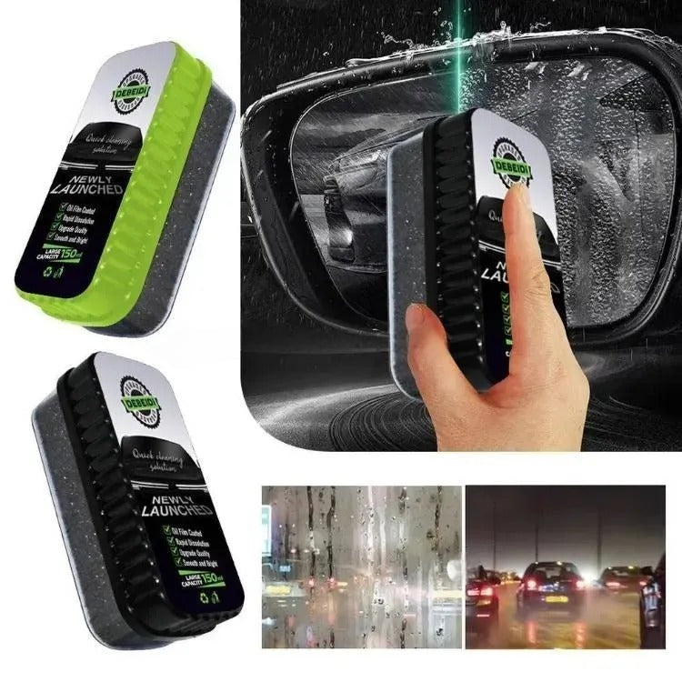 Oil Film Brush Glass Cleaning Board – Car Windshield Oil Film & Stain Remover 2.0, Quick Cleaning Solution
