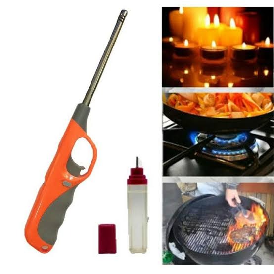 Portable Refillable Butane Gas Kitchen Lighter
