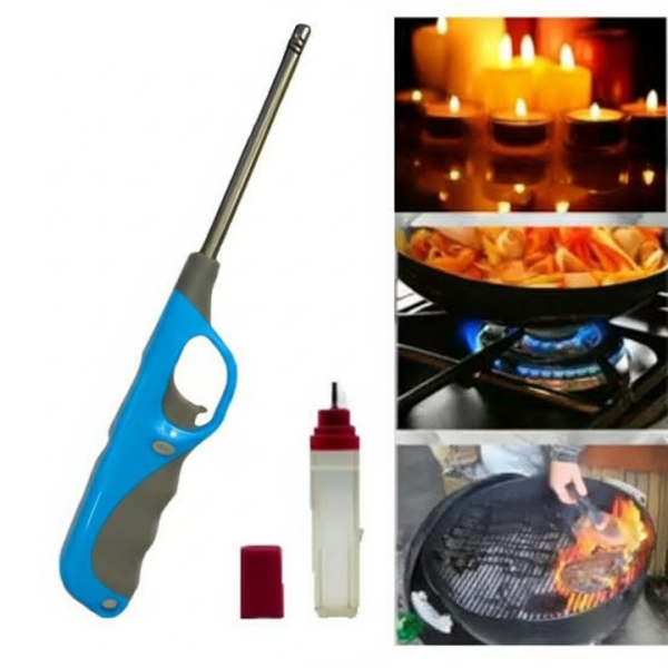 Portable Refillable Butane Gas Kitchen Lighter