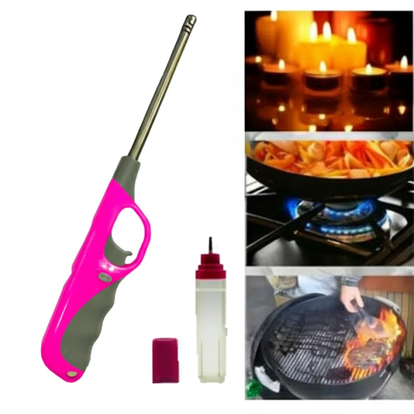 Portable Refillable Butane Gas Kitchen Lighter
