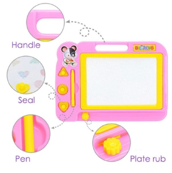 Magnetic Learning Board Kids Erasable Doodle Pad