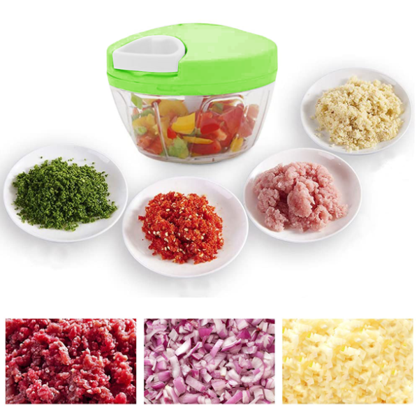Multi-function Food Processor – Chopper, Cutter, Grinder, Shredder, Mincer, Mini Garlic Slicer & Slicer For Kitchen